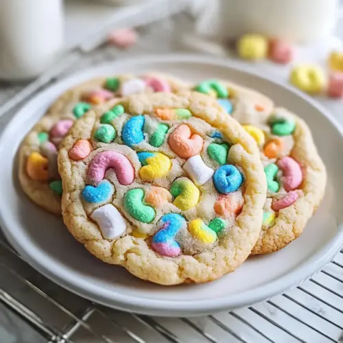 Lucky Charms Cookies