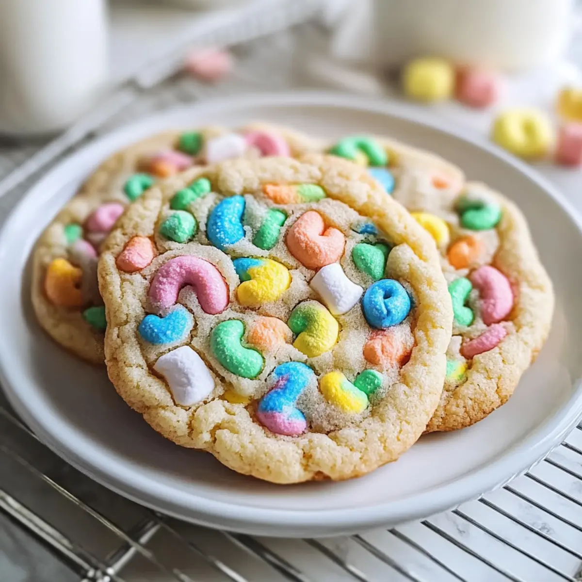 Lucky Charms Cookies