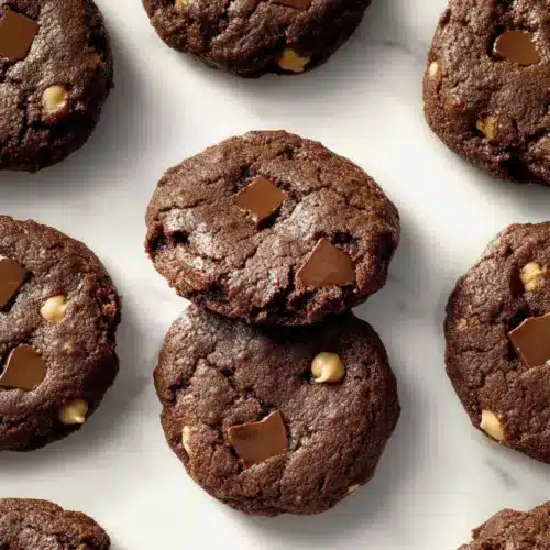 High Protein Cocoa Chickpea Cookies