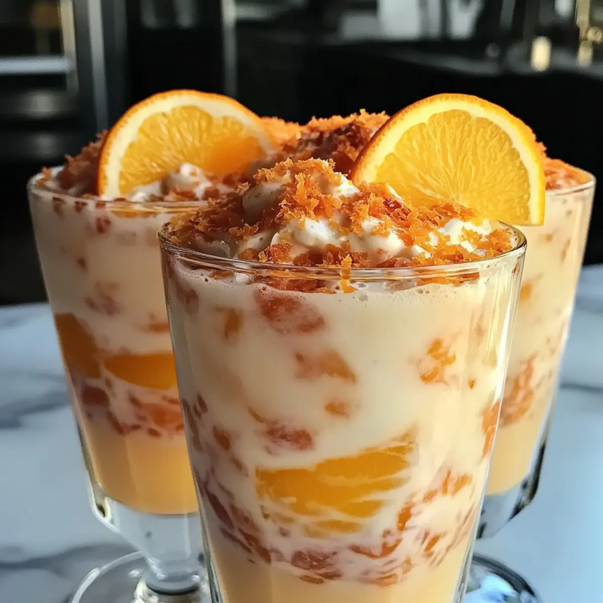 Refreshing Coconut Orange Glow