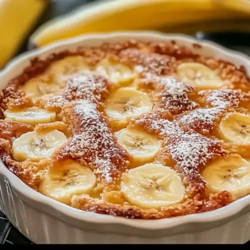Best Southern Banana Cobbler