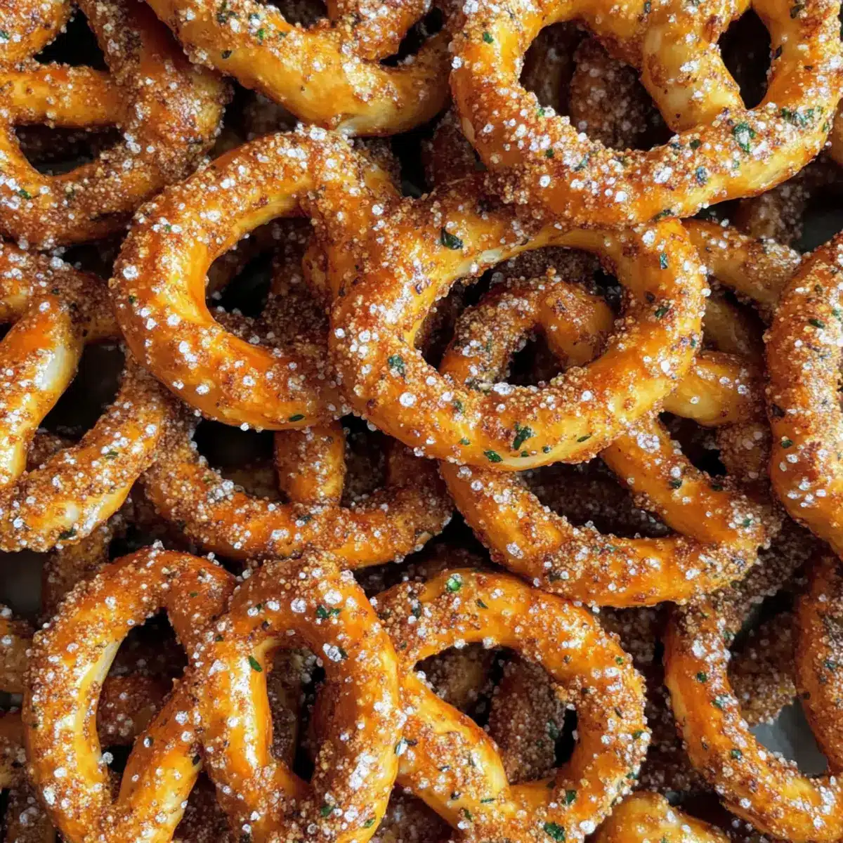 Crazy Good Seasoned Pretzels