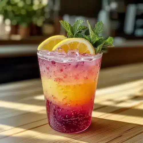 Honey Lemon Pink Soda