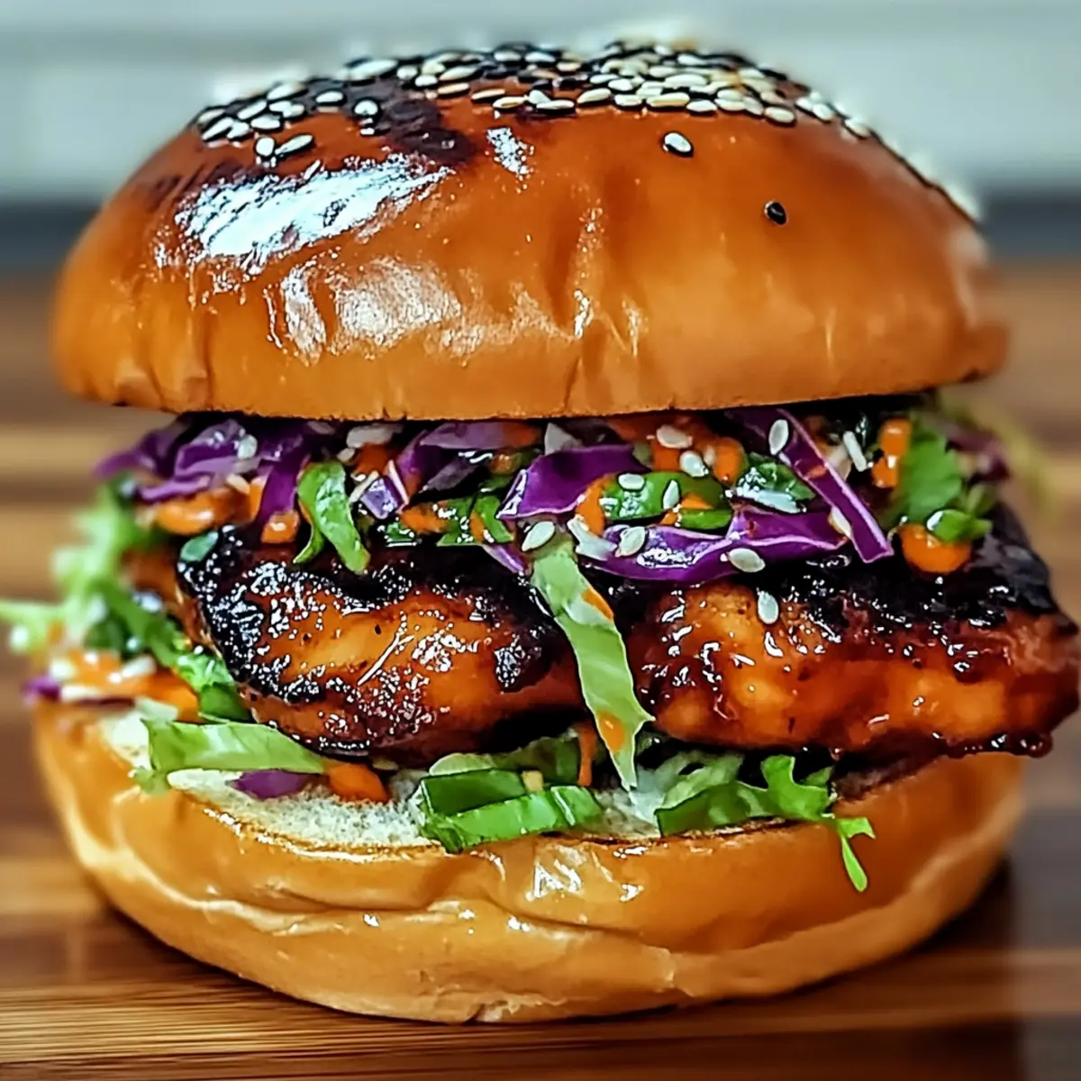 Korean BBQ Chicken Sandwich