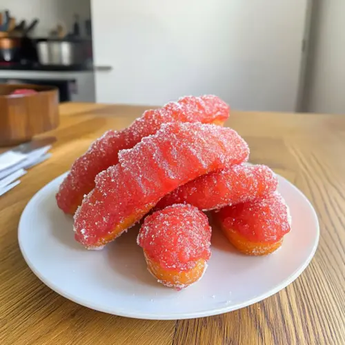 Raspberry Croissant Sourdough Donuts