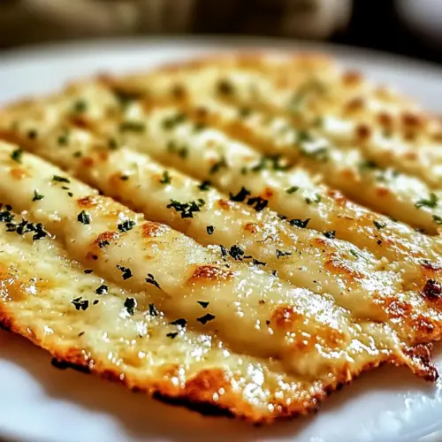 Keto Garlic Flatbread