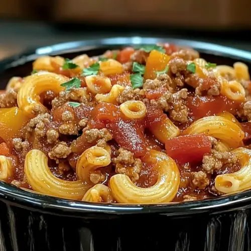 Cozy Crock Pot Goulash