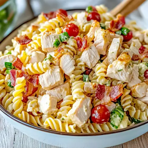 Chicken Club Pasta Salad