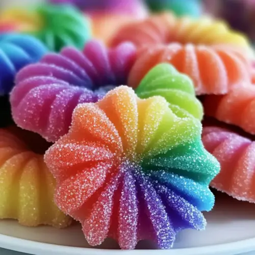 Rainbow Jello Sugar Cookies