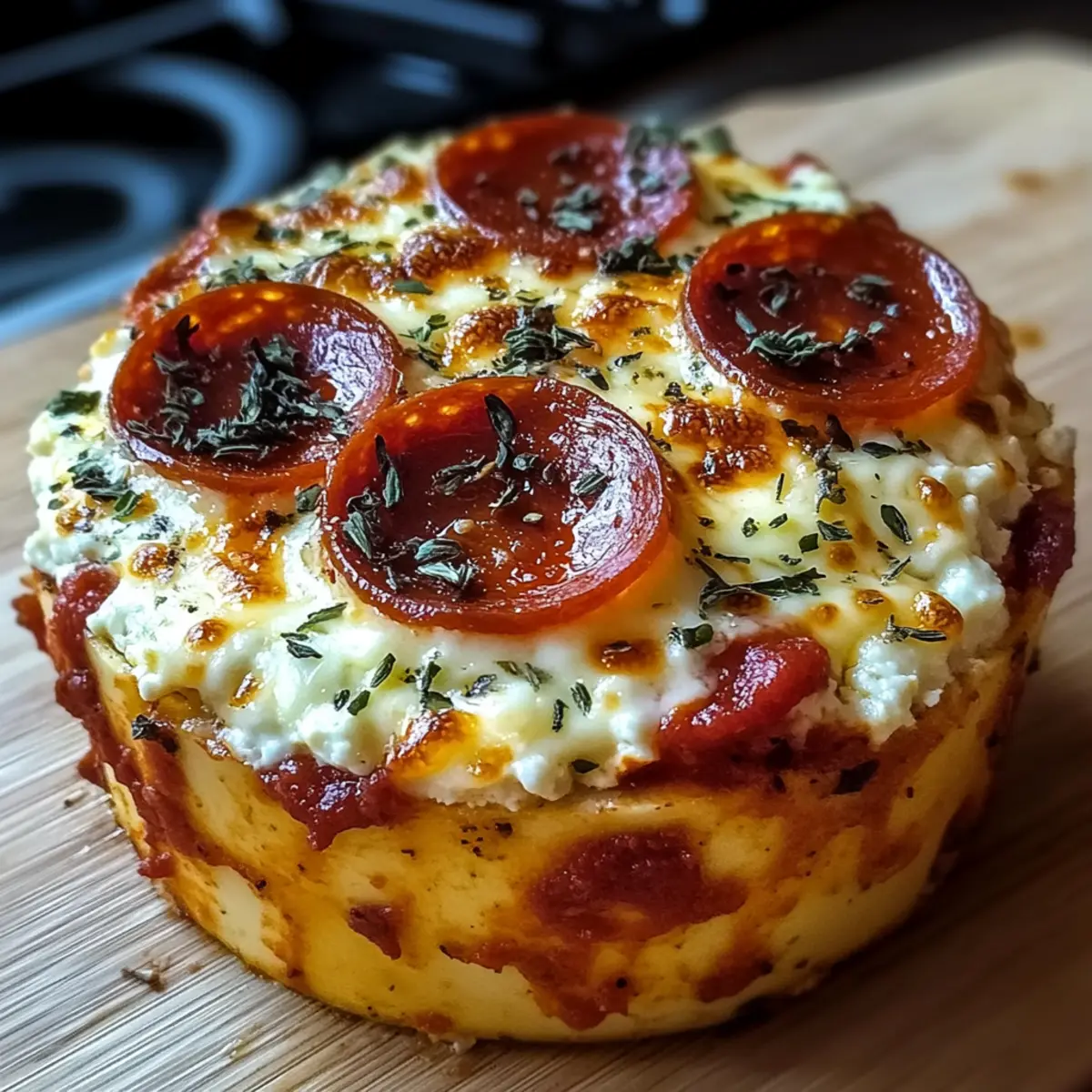 Cottage Cheese Pizza Bowl