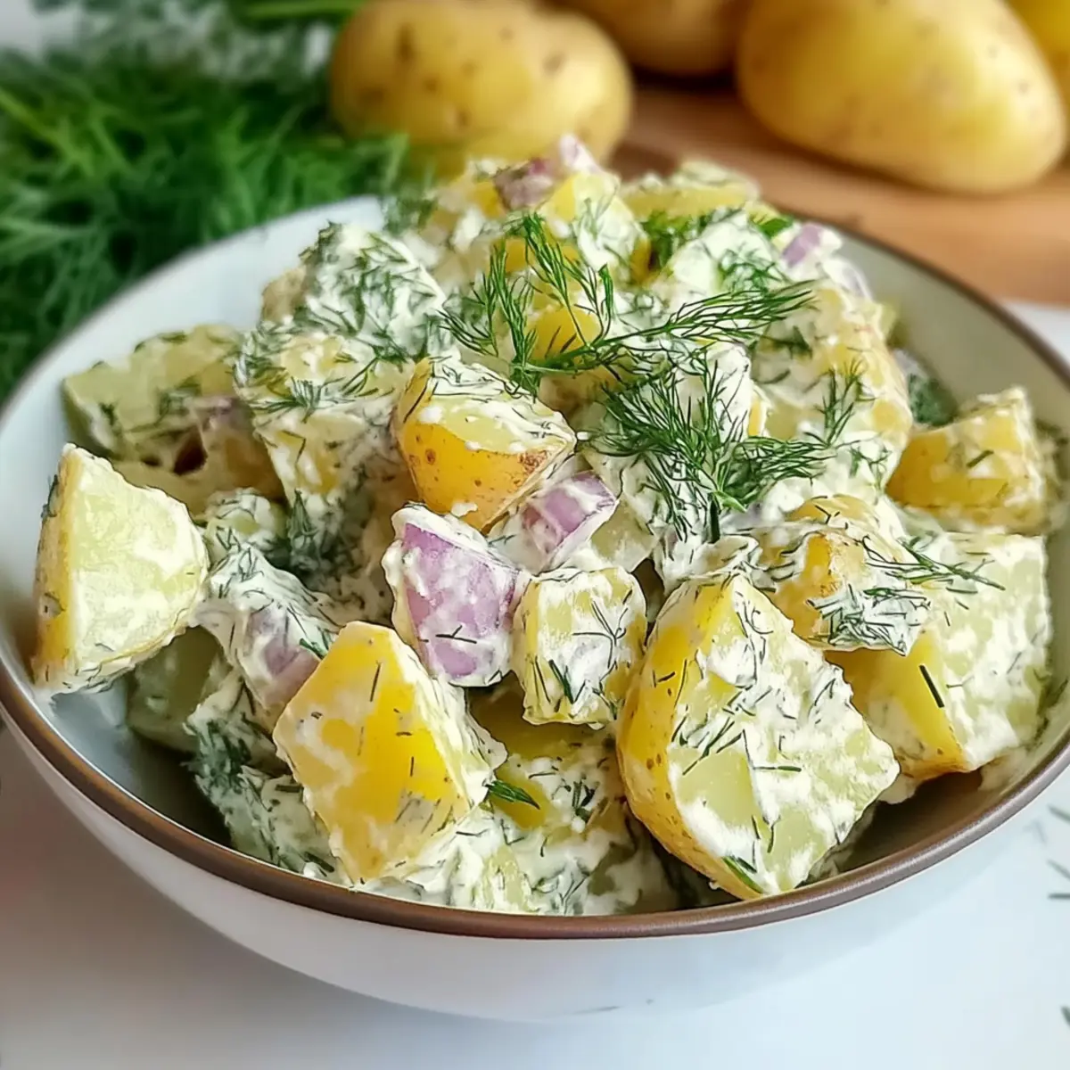 Vegan Dill Potato Salad