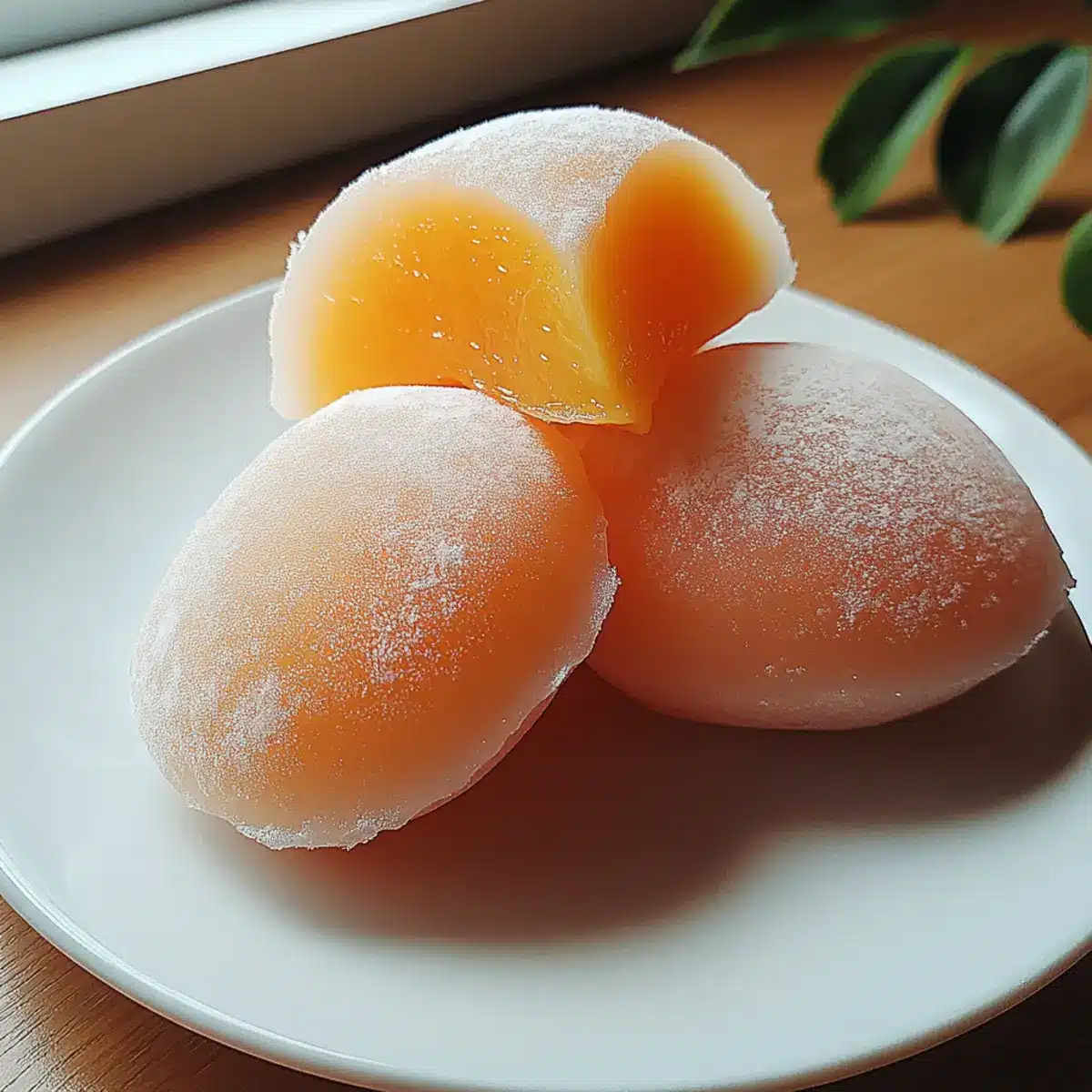 Whole Peach Mochi Recipe