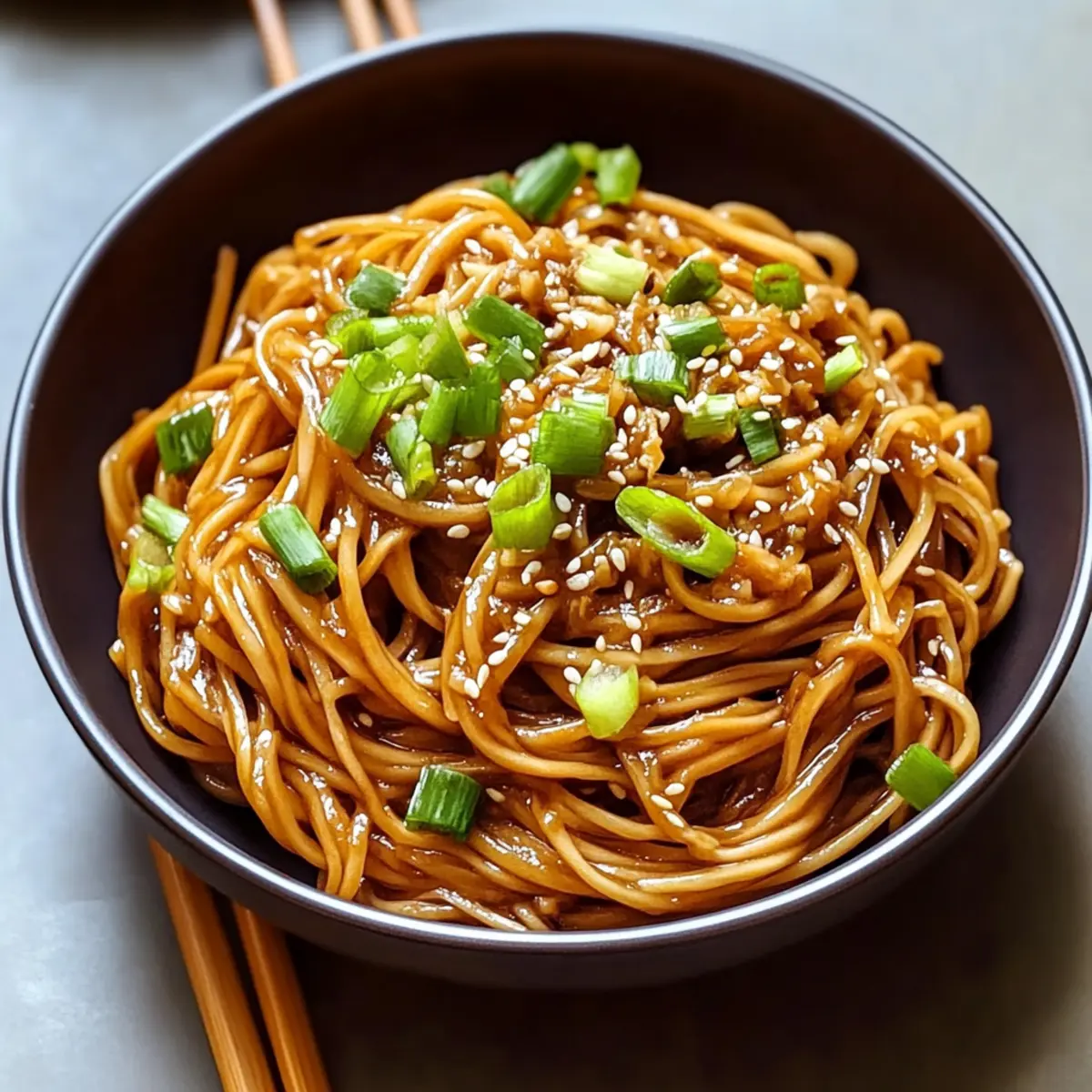 Hoisin Garlic Noodles