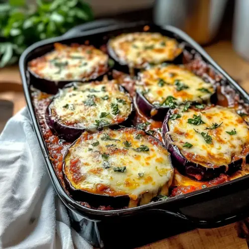 Baked Eggplant Parmesan Recipe