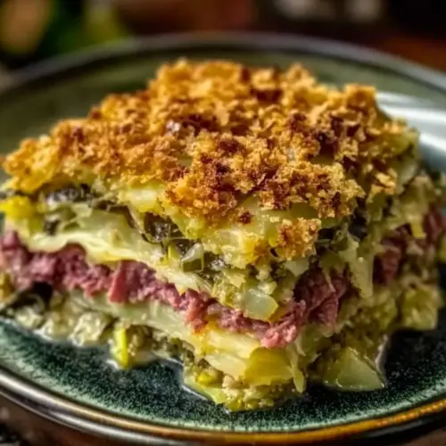 Corned Beef and Cabbage Casserole