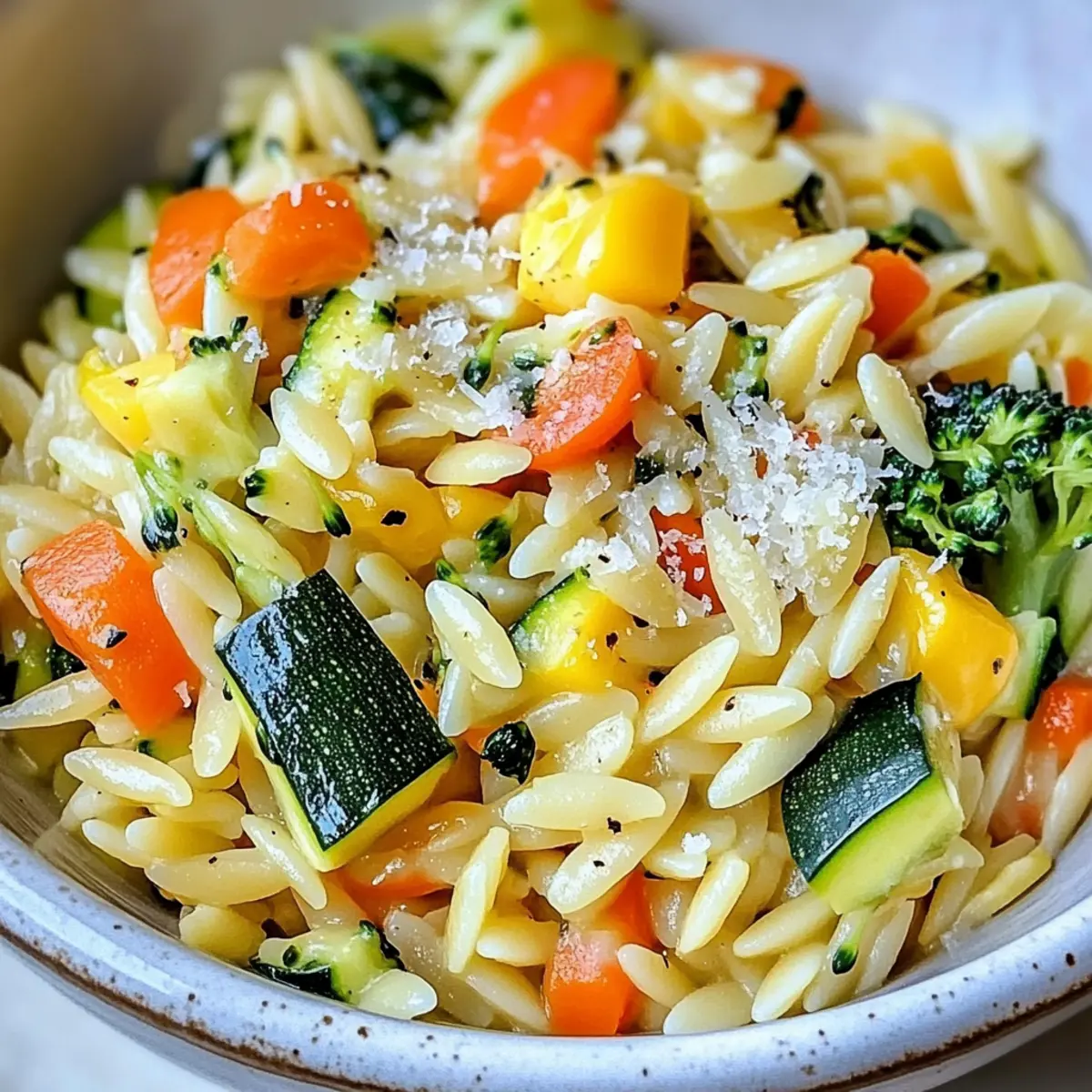 Toddler-Friendly Veggie Orzo
