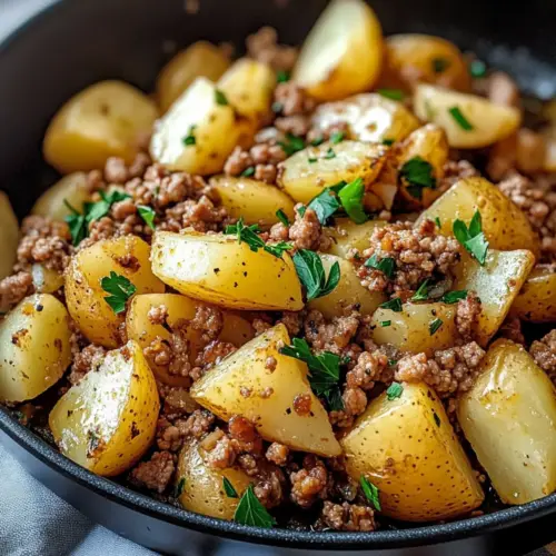 Ground Turkey with Potatoes