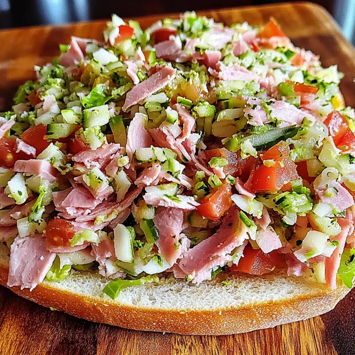 Italian Grinder Sandwich