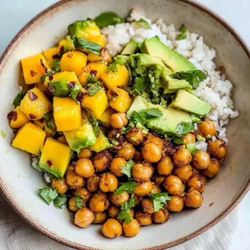 Mango Chickpea Salad