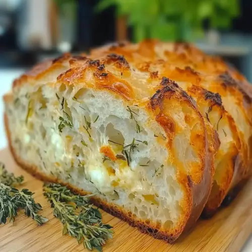 Italian Herbs and Cheese Bread