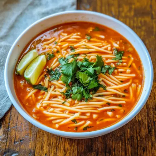 Mexican Sopa de Fideo Recipe
