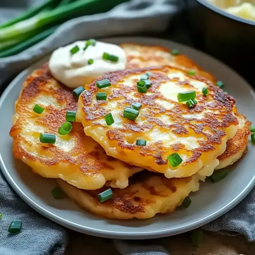 Crispy Korean Potato Pancakes