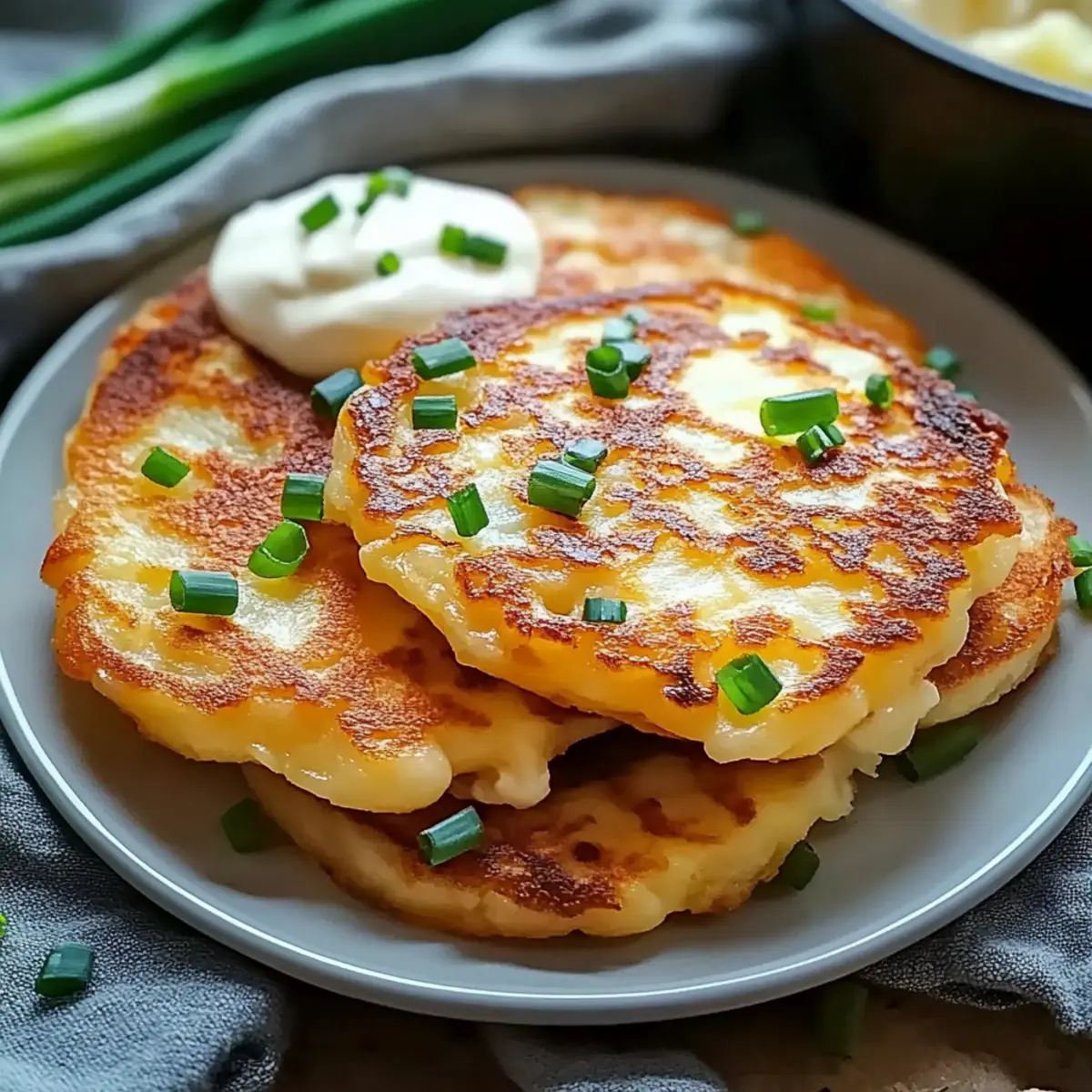 Crispy Korean Potato Pancakes