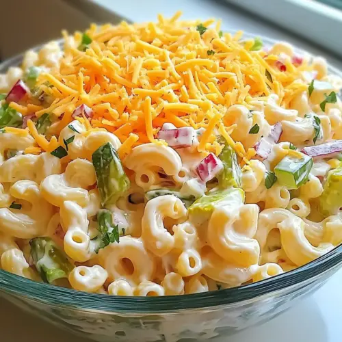 Savory Guy Fieri Macaroni Salad