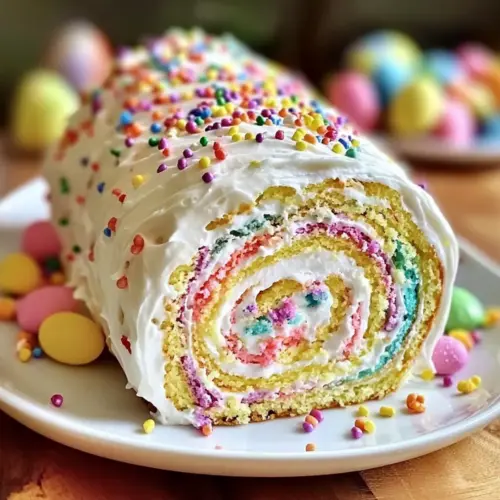 Easter Cake Roll