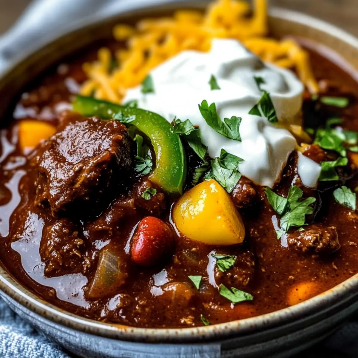 Crock Pot Beef Chuck Chili