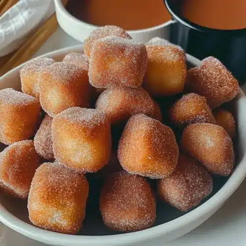 Sweet Air Fryer Churro Bites Recipe