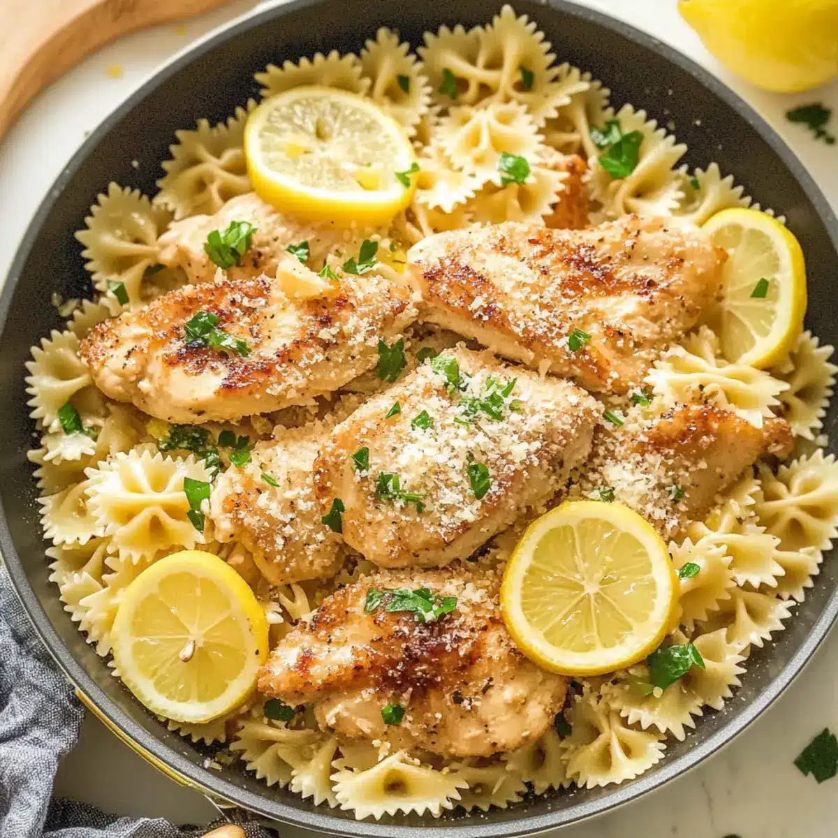 Lemon Chicken Pasta