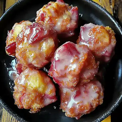Rhubarb Fritters