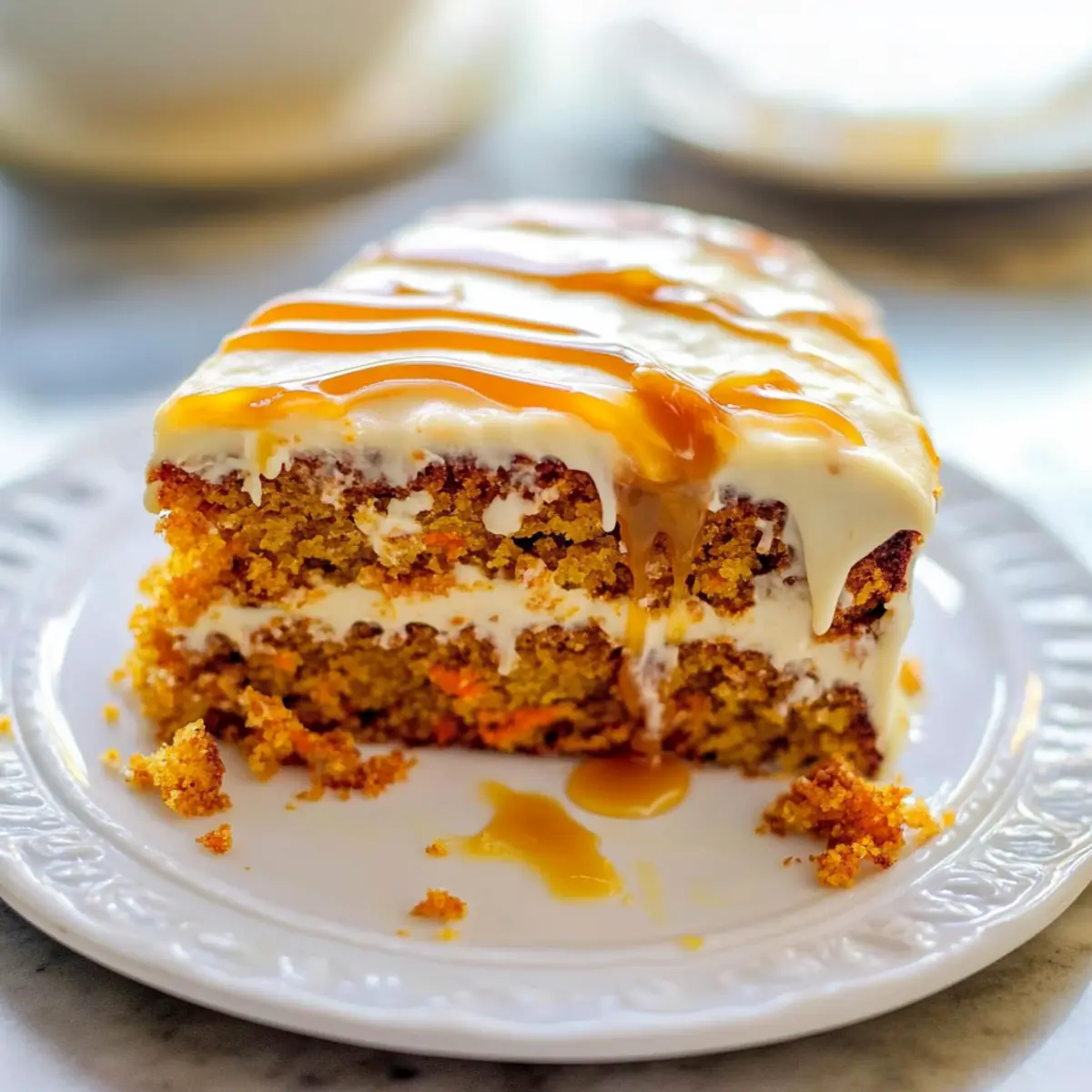 Salted Caramel Carrot Cake