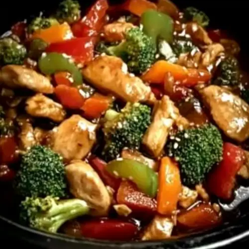 Crockpot Chicken and Vegetable Stir-Fry