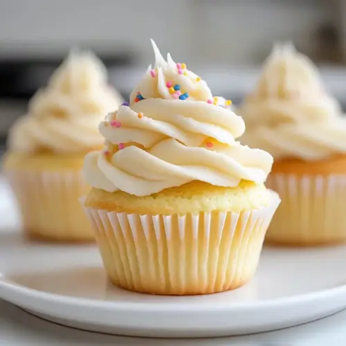 Easy Vanilla Cupcakes Recipe