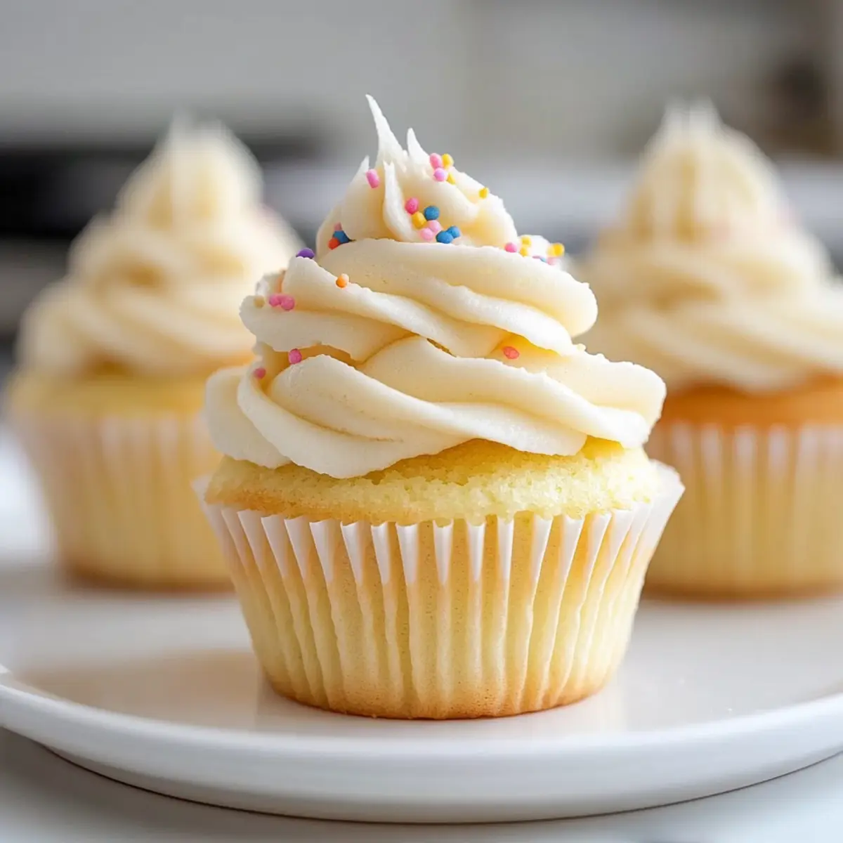 Easy Vanilla Cupcakes Recipe