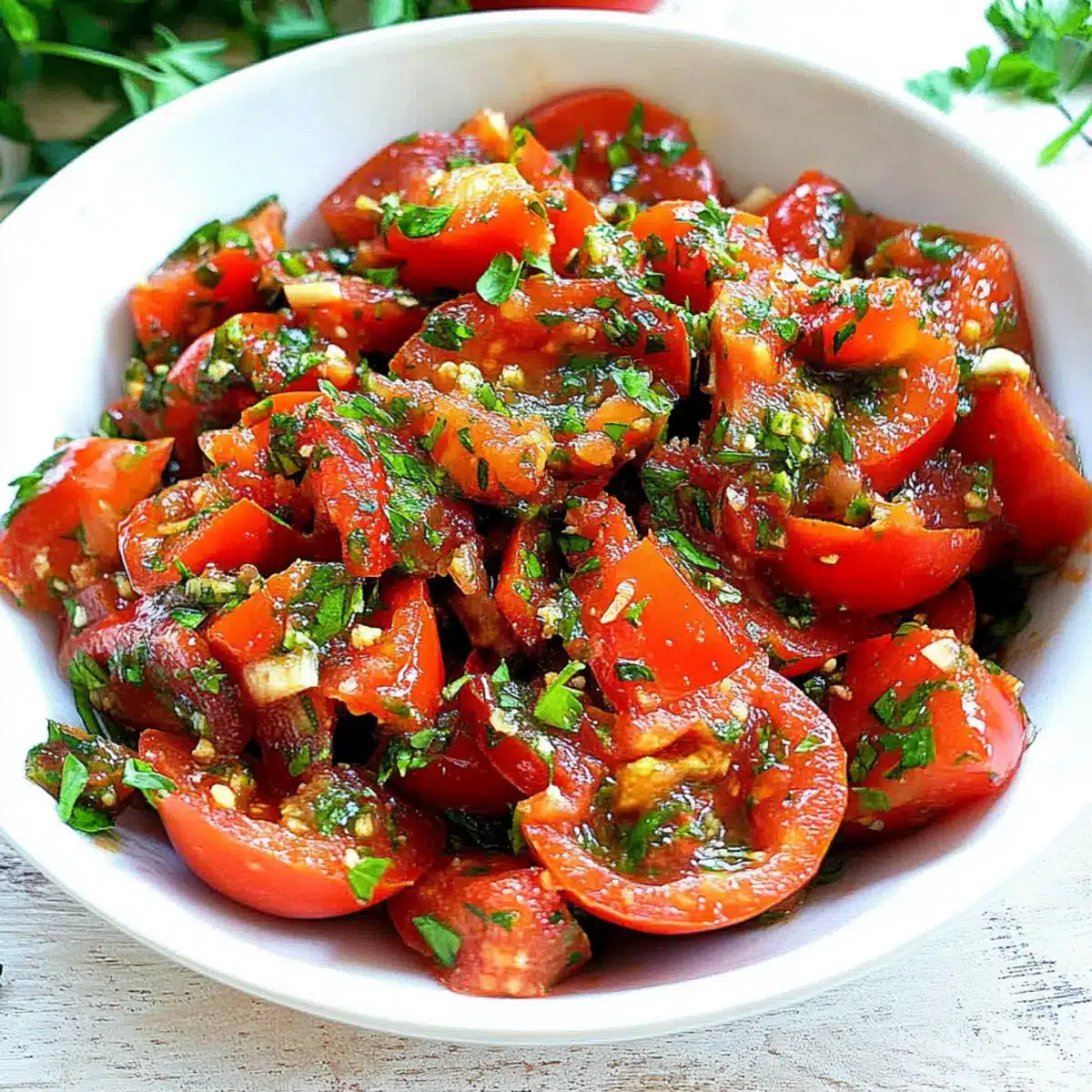 Lebanese Tomato Salad
