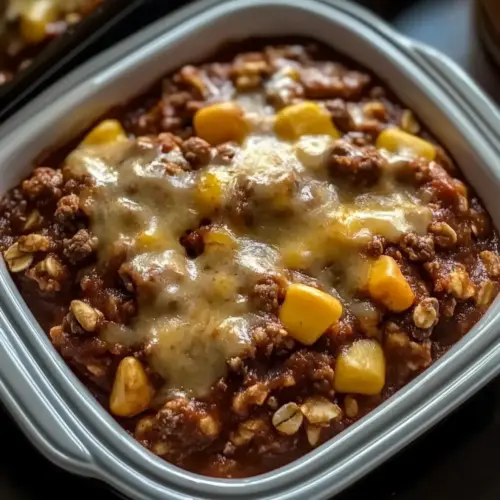 Slow Cooker Cowboy Casserole