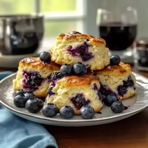 Blueberry Biscuits