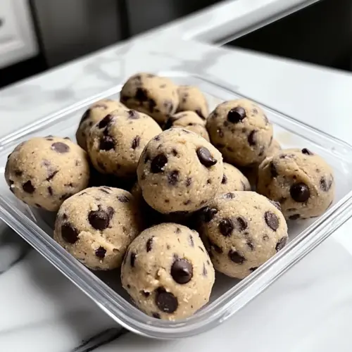 Cookie Dough Protein Balls