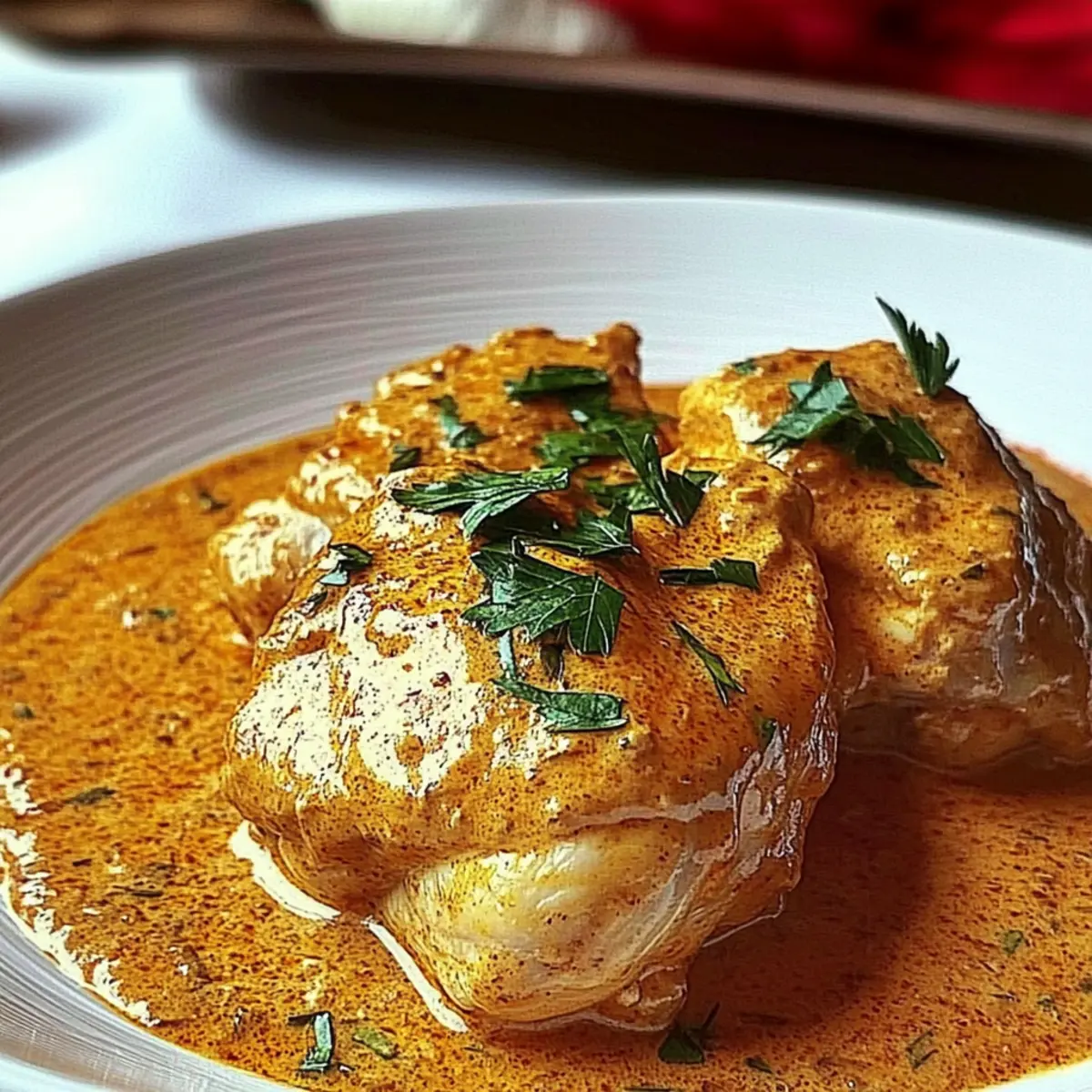 Hungarian Chicken Paprikash