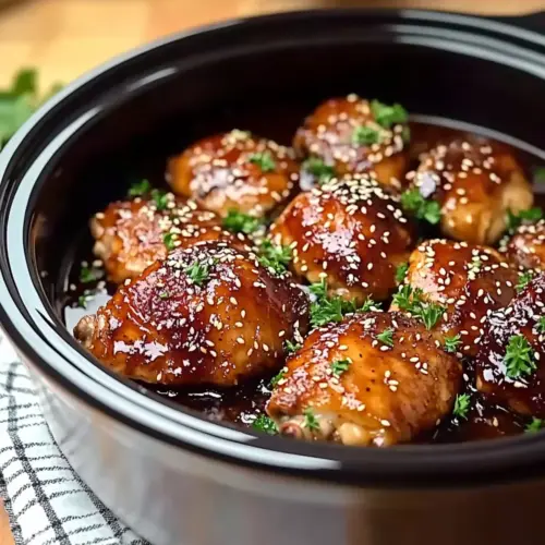 Crock Pot Honey Garlic Chicken
