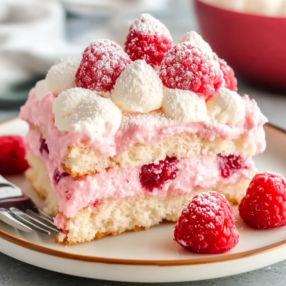 White Chocolate Raspberry Tiramisu