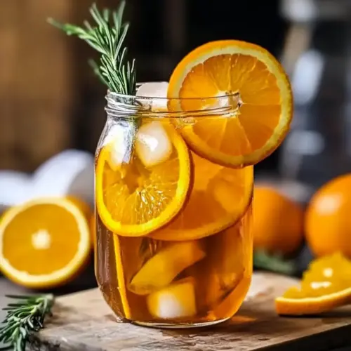 Orange Rosemary Iced Tea Recipe