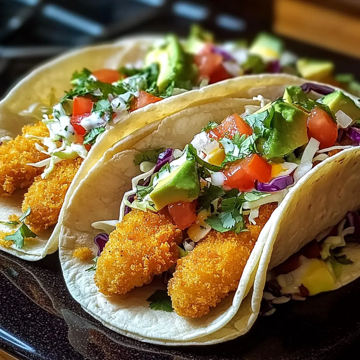 Crispy Fish Stick Tacos