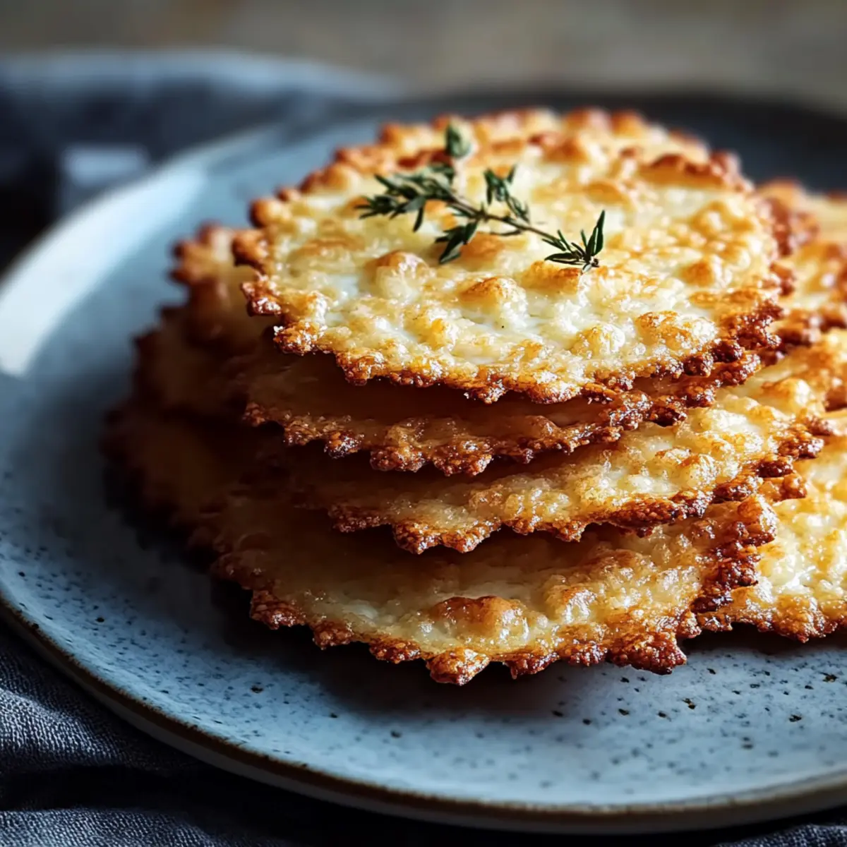 Cottage Cheese Crackers