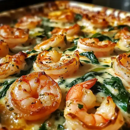 Low-Carb Shrimp Tuscan Bake
