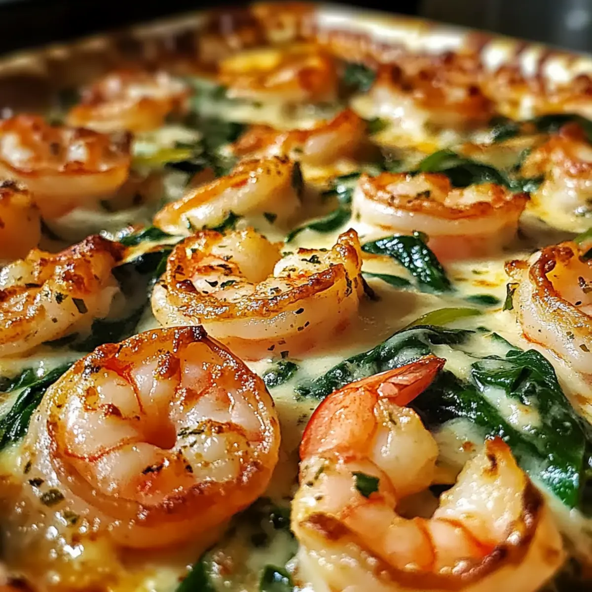 Low-Carb Shrimp Tuscan Bake