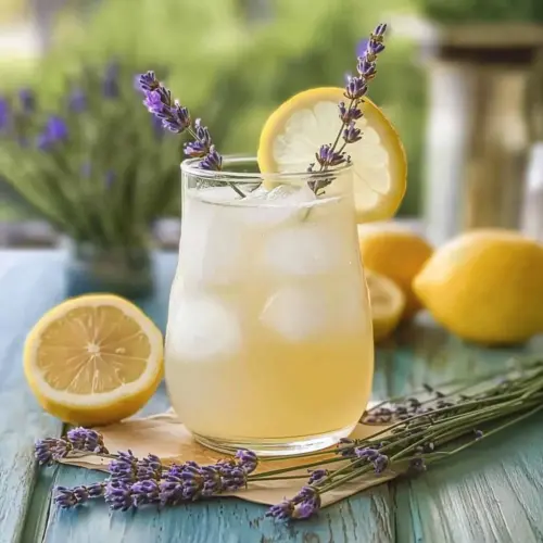 coconut lavender Lemonade Mocktail